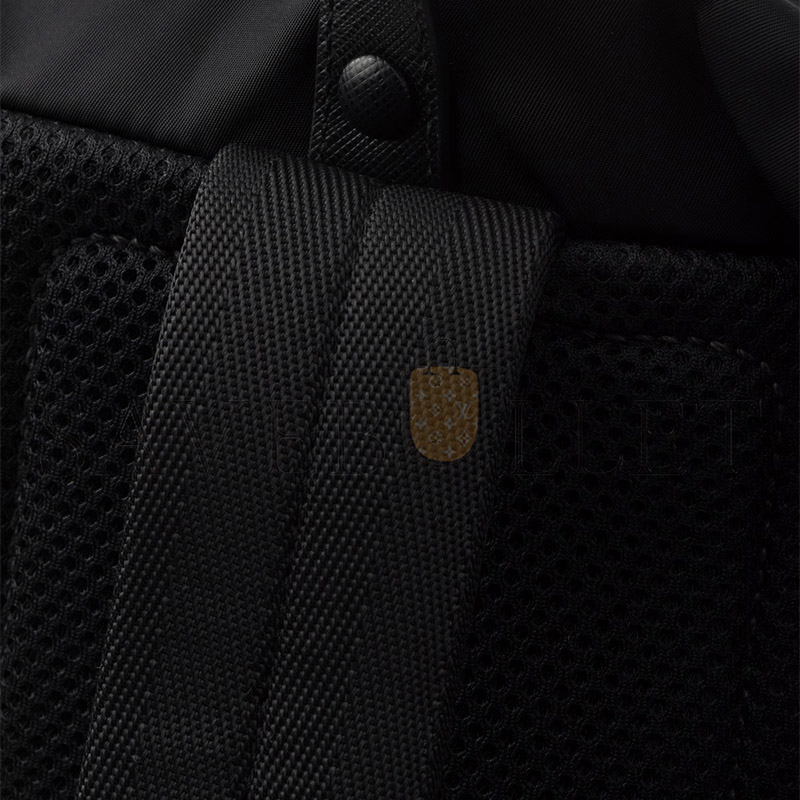 PRADA RE-NYLON AND SAFFIANO LEATHER BACKPACK 2VZ135 (45*27*17cm) PRADA RE-NYLON AND SAFFIANO LEATHER BACKPACK 2VZ135 (45*27*17cm)